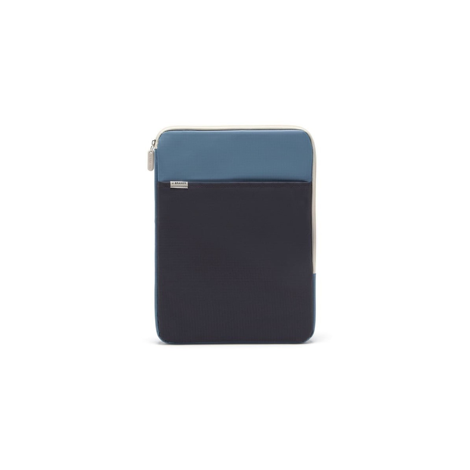 U Brands Blue Grid Patterned Laptop Pouch Up To 14 Inch Screen